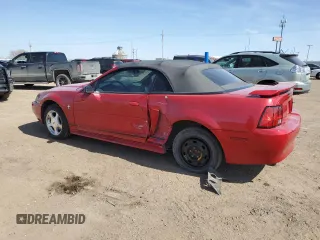 2001 Ford Mustang Deluxe with VIN 1FAFP44461F229846, listed as a Copart auction lot 49043565 with 99,534 mi miles and Salvage Title. Bid and sale history available at carsss.com. Image 2.