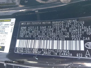 2010 Toyota Matrix S z VIN 2T1LE4EE3AC013164, wystawiony jako IAAI lot #41819287 z przebiegiem 78 028 mil mil oraz . Historia ofert i sprzedaży dostępna na DreamBid. Obrazek 9.