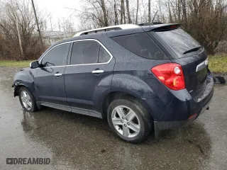 2015 Chevrolet Equinox LTZ with VIN 2GNFLHEK2F6264919, listed as a Copart auction lot 46449355 with 105,735 mi miles and Salvage Title. Bid and sale history available at carsss.com. Image 2.