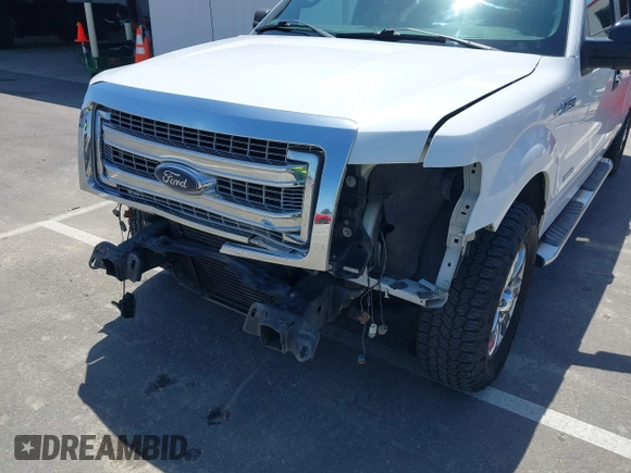 2014 Ford F-150 XL with VIN 1FTFW1CT0EKF76199, listed as a IAAI auction lot 42408498 with 103,695 mi miles and . Bid and sale history available at DreamBid. Image 6.
