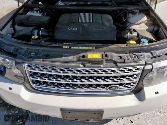 2010 Land Rover Range Rover SC Autobiography with VIN SALMP1E49AA327936, listed as a Copart auction lot 57446715 with 86,651 mi miles and Salvage title. Bid and sale history available at DreamBid. Image 12.