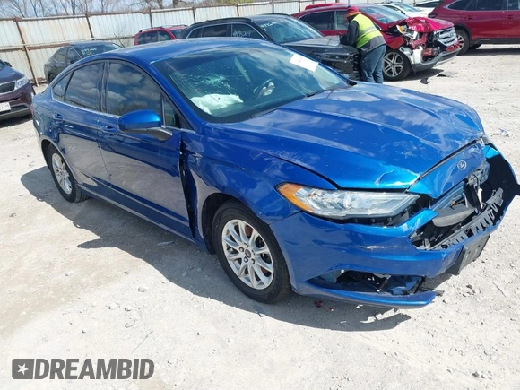 2018 Ford Fusion S with VIN 3FA6P0G74JR125258, listed as a IAAI auction lot 41845188 with 123,848 mi miles. Bid and sale history available at carsss.com. Image 1.