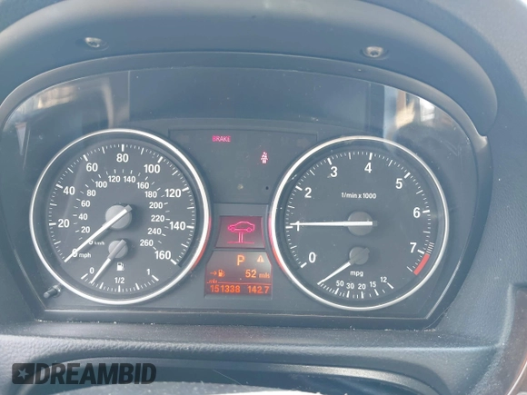 2011 BMW 3 Series 328i with VIN WBAPH5C50BA448678, listed as a IAAI auction lot 41779684 with 151,338 mi miles and . Bid and sale history available at carsss.com. Image 7.