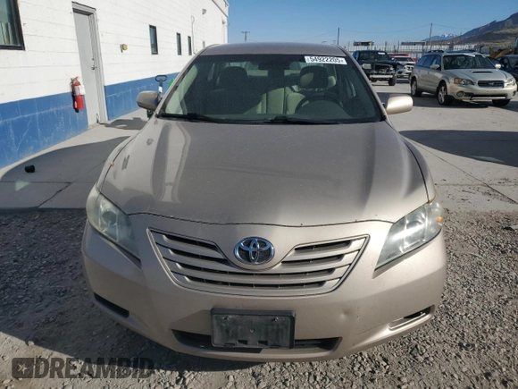 2009 Toyota Camry with VIN 4T1BE46K69U276615, listed as a Copart auction lot 54922205 with 179,507 mi miles and Salvage Title. Bid and sale history available at carsss.com. Image 5.