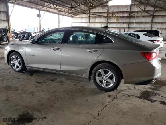 2024 Chevrolet Malibu LS with VIN 1G1ZC5ST4RF233563, listed as a Copart auction lot 48398255 with 12,131 mi miles and Salvage Title. Bid and sale history available at carsss.com. Image 2.