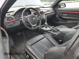 2014 BMW 4 Series 428i xDrive with VIN WBA3N9C55EF721832, listed as a Copart auction lot 62958455 with 118,168 mi miles and Salvage title. Bid and sale history available at DreamBid. Image 8.