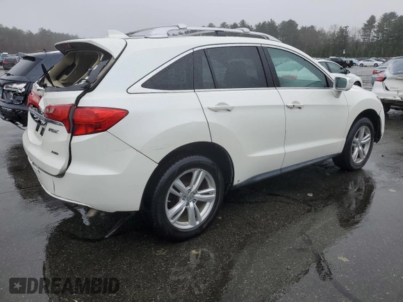 2015 Acura RDX Technology with VIN 5J8TB4H54FL018525, listed as a Copart auction lot 49845105 with 156,402 mi miles and Salvage Title. Bid and sale history available at DreamBid. Image 3.