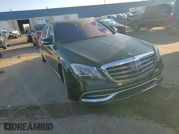 2018 Mercedes-Benz S 560 Maybach with VIN WDDUX8GB1JA363413, listed as a Copart auction lot 80050514 with 118,315 mi miles and Clean Title. Bid and sale history available at DreamBid. Image 11.