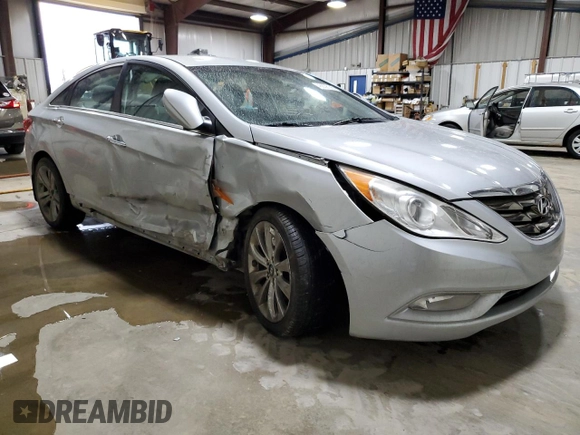 2012 Hyundai Sonata SE with VIN 5NPEC4AB4CH468759, listed as a Copart auction lot 46638145 with 111,375 mi miles and Salvage Title. Bid and sale history available at carsss.com. Image 4.