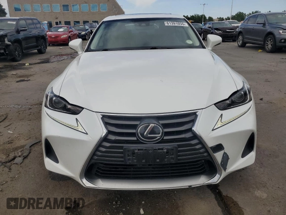 2018 Lexus IS 300 with VIN JTHC81D23J5028658, listed as a Copart auction lot 61391055 with 42,566 mi miles and Salvage title. Bid and sale history available at DreamBid. Image 5.