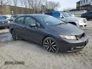 2015 Honda Civic Sedan EX-L with VIN 19XFB2F94FE061194, listed as a Copart auction lot 46219735 with 144,377 mi miles and Clean Title. Bid and sale history available at carsss.com. Image 4.