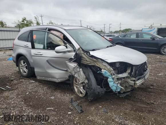 2010 Honda CR-V EX-L with VIN 5J6RE4H7XAL097414, listed as a Copart auction lot 58000745 with Not provided miles and Salvage title. Bid and sale history available at DreamBid. Image 4.