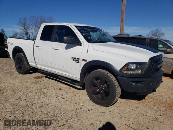 2019 Ram 1500 Classic Warlock with VIN 1C6RR6GT6KS694868, listed as a Copart auction lot 37796054 with 62,516 mi miles and Salvage Title. Bid and sale history available at carsss.com. Image 4.