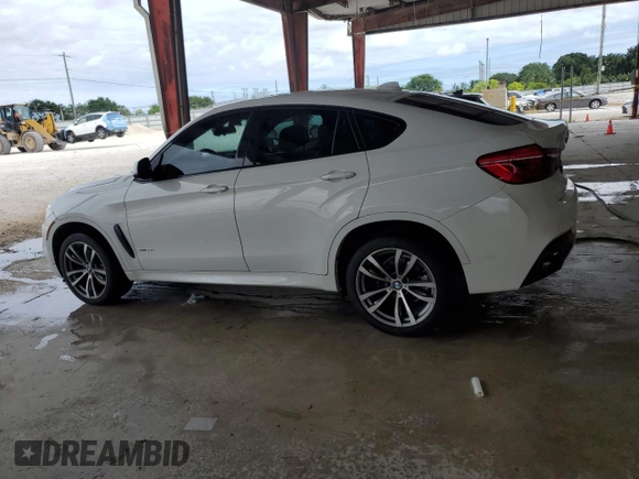 2016 BMW X6 sDrive35i with VIN 5UXKU0C56G0F93346, listed as a Copart auction lot 78287264 with 107,702 mi miles and Salvage Title. Bid and sale history available at carsss.com. Image 2.