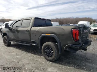 2023 GMC Sierra 2500HD AT4 with VIN 1GT49PE70PF187396, listed as a Copart auction lot 43544445 with 27,432 mi miles and Salvage Title. Bid and sale history available at carsss.com. Image 2.
