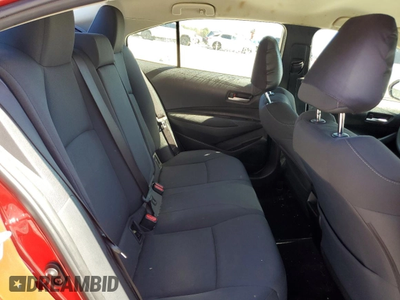2021 Toyota Corolla LE with VIN JTDEPMAE9MJ138087, listed as a Copart auction lot 47800135 with 46,969 mi miles and Salvage Title. Bid and sale history available at DreamBid. Image 10.
