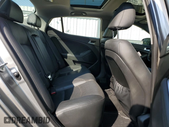 2015 Kia Optima SX Turbo with VIN 5XXGR4A69FG425643, listed as a Copart auction lot 64755095 with Not provided miles and Clean title. Bid and sale history available at DreamBid. Image 11.