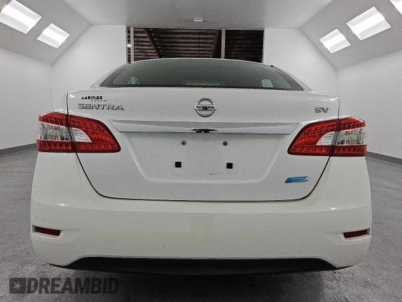 2014 Nissan Sentra SV with VIN 3N1AB7AP1EL633431, listed as a Copart auction lot 53955195 with 113,646 mi miles and Clean Title. Bid and sale history available at DreamBid. Image 6.