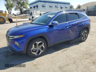 2024 Hyundai Tucson Limited z VIN 5NMJE3DE1RH363160, wystawiony jako Copart lot #58036715 z przebiegiem 15 261 mil mil oraz Szkoda całkowita • Salvage title. Historia ofert i sprzedaży dostępna na DreamBid. Obrazek 1.