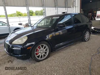 2008 Porsche Cayenne GTS with VIN WP1AD29P28LA73318, listed as a Copart auction lot 61398385 with Not provided miles and Salvage title. Bid and sale history available at DreamBid. Image 1.