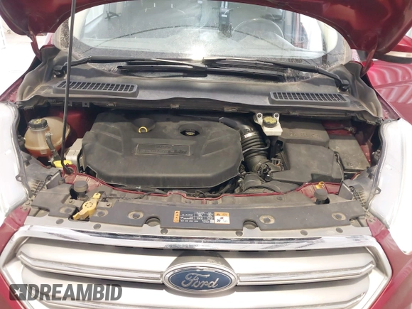 2017 Ford Escape Titanium with VIN 1FMCU9J91HUA32264, listed as a IAAI auction lot 42050273 with 201,128 mi miles. Bid and sale history available at carsss.com. Image 10.