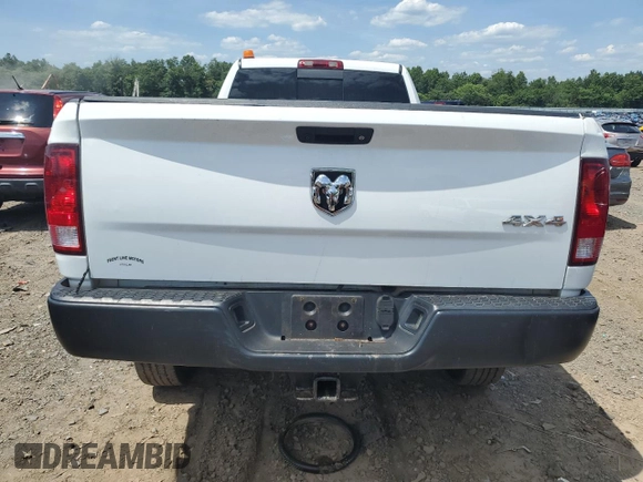 2016 Ram 2500 Tradesman with VIN 3C6LR5AT4FG592216, listed as a Copart auction lot 60850054 with 0 mi miles and Salvage Title. Bid and sale history available at carsss.com. Image 6.