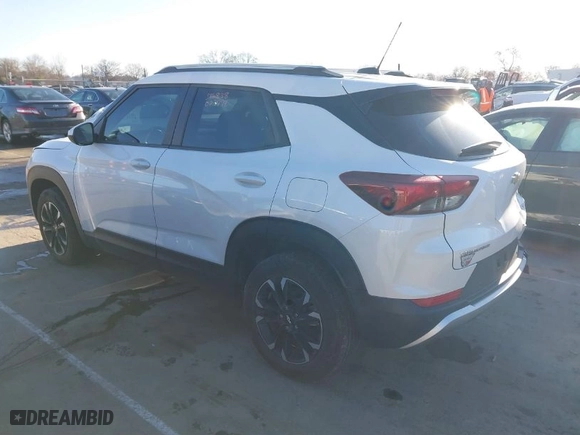2021 Chevrolet TrailBlazer LT with VIN KL79MPSL8MB023478, listed as a IAAI auction lot 41762167 with 89,312 mi miles. Bid and sale history available at carsss.com. Image 3.