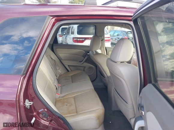 2010 Acura RDX Tech Pkg with VIN 5J8TB1H57AA001303, listed as a IAAI auction lot 41260059 with 217,546 mi miles. Bid and sale history available at carsss.com. Image 8.