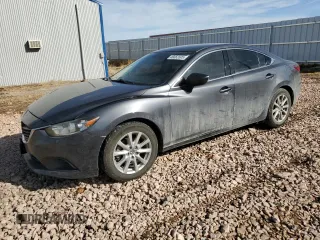 2014 Mazda 6 i Sport with VIN JM1GJ1U53E1102725, listed as a Copart auction lot 46663505 with 85,830 mi miles and Salvage Title. Bid and sale history available at carsss.com. Image 1.