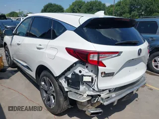 2024 Acura RDX Advance with VIN 5J8TC2H74RL001800, listed as a IAAI auction lot 42173800 with 6,676 mi miles and . Bid and sale history available at DreamBid. Image 3.