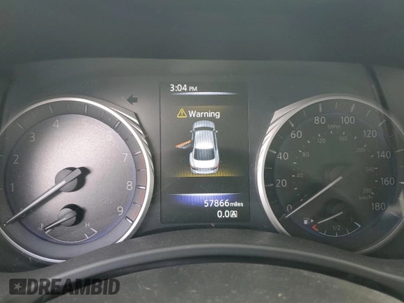 2016 Infiniti Q50 Premium с VIN JN1EV7AP3GM303825, выставлен на аукционе Copart как лот 54773455 с пробегом 57 866 миль миль и На запчасти • Non repairable. История ставок и продаж доступна на DreamBid. Изображение 9.