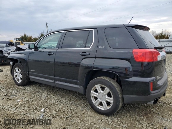 2016 GMC Terrain SLE with VIN 2GKFLSEK6G6262666, listed as a Copart auction lot 50345275 with 93,227 mi miles and Salvage Title. Bid and sale history available at DreamBid. Image 2.