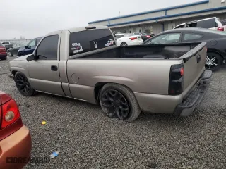 2002 Chevrolet Silverado 1500 LS with VIN 1GCEC14V32Z207294, listed as a Copart auction lot 88752435 with 0 mi miles and Salvage Title. Bid and sale history available at carsss.com. Image 2.
