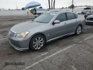 2007 Infiniti M Sport with VIN JNKAY01E47M304697, listed as a Copart auction lot 55483265 with 166,759 mi miles and Salvage title. Bid and sale history available at DreamBid. Image 1.