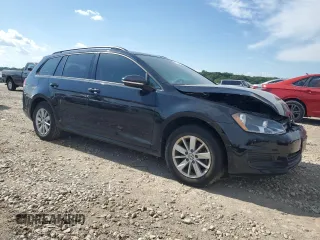 2016 Volkswagen Golf SportWagen TSI S with VIN 3VWC17AU1GM523181, listed as a Copart auction lot 60384164 with 0 mi miles and Salvage Title. Bid and sale history available at carsss.com. Image 4.