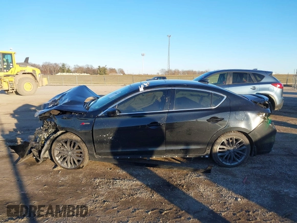 2020 Acura ILX w/Premium/A-SPEC Pkg with VIN 19UDE2F87LA011377, listed as a IAAI auction lot 41258801 with 59,879 mi miles. Bid and sale history available at carsss.com. Image 15.