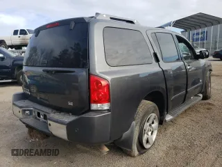 2004 Nissan Armada SE z VIN 5N1AA08A14N725173, wystawiony jako Copart lot #68176141 z przebiegiem Nie podano mil oraz Czysty tytuł • Clean title. Historia ofert i sprzedaży dostępna na DreamBid. Obrazek 4.