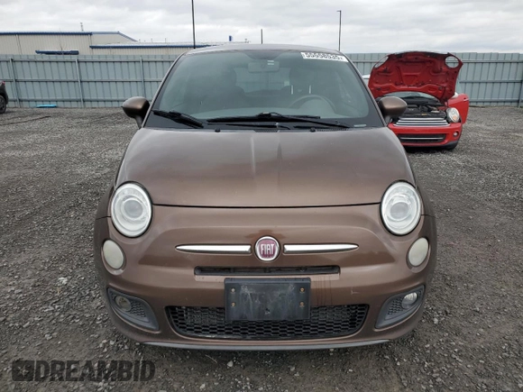 2012 FIAT 500 Sport z VIN 3C3CFFBRXCT200860, wystawiony jako Copart lot #55558535 z przebiegiem 226 446 mil mil oraz Tytuł czysty. Historia ofert i sprzedaży dostępna na DreamBid. Obrazek 5.