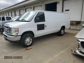2010 Ford Econoline Cargo Commercial with VIN 1FTSS3EL1ADA07976, listed as a Copart auction lot 49588355 with 236,324 mi miles and Clean Title. Bid and sale history available at carsss.com. Image 1.