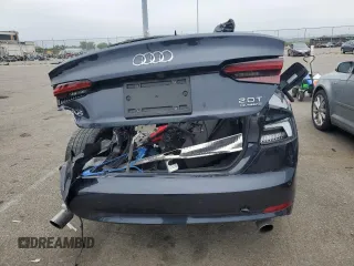 2018 Audi A5 Sportback Premium Plus with VIN WAUENCF58JA019223, listed as a Copart auction lot 66799053 with 0 mi miles. Bid and sale history available at carsss.com. Image 6.