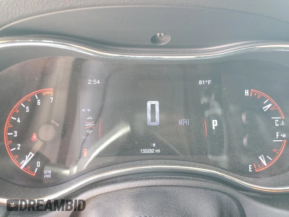 2015 Dodge Durango Limited with VIN 1C4RDHDG9FC809716, listed as a Copart auction lot 51848115 with 135,282 mi miles and Salvage Title. Bid and sale history available at carsss.com. Image 9.