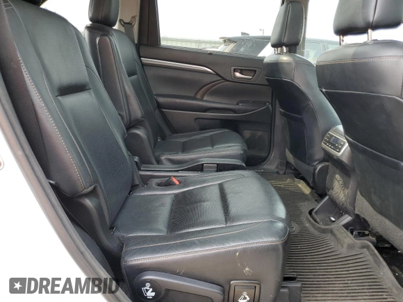 2017 Toyota Highlander Limited with VIN 5TDDZRFH4HS449506, listed as a Copart auction lot 60655085 with 109,494 mi miles and Salvage title. Bid and sale history available at DreamBid. Image 11.