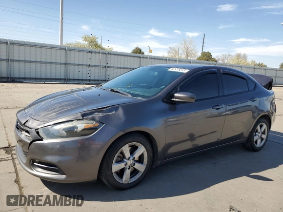 2016 Dodge Dart SXT with VIN 1C3CDFBA4GD584484, listed as a Copart auction lot 52918235 with 93,490 mi miles and Salvage Title. Bid and sale history available at carsss.com. Image 1.