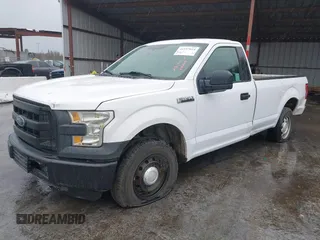 2016 Ford F-150 XL with VIN 1FTMF1C89GKF71802, listed as a IAAI auction lot 41557014 with 129,794 mi miles. Bid and sale history available at carsss.com. Image 2.
