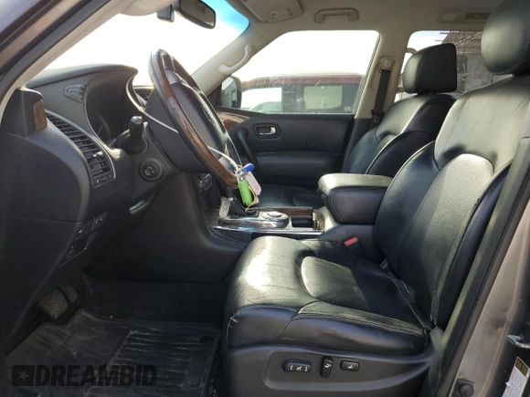 2015 Infiniti QX80 with VIN JN8AZ2NF9F9570154, listed as a Copart auction lot 60705624 with 140,183 mi miles and Clean Title. Bid and sale history available at carsss.com. Image 7.
