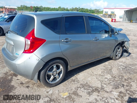 2014 Nissan Note S with VIN 3N1CE2CP7EL416255, listed as a IAAI auction lot 42539409 with 179,074 mi miles and . Bid and sale history available at DreamBid. Image 4.