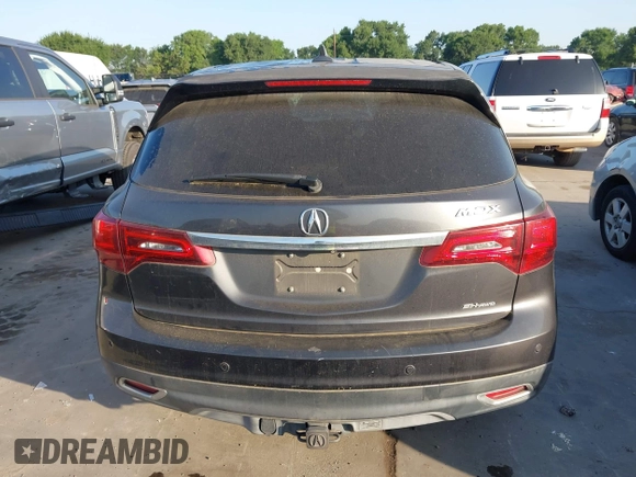 2014 Acura MDX Tech Pkg with VIN 5FRYD4H48EB007419, listed as a IAAI auction lot 42014202 with 1 mi miles. Bid and sale history available at carsss.com. Image 16.