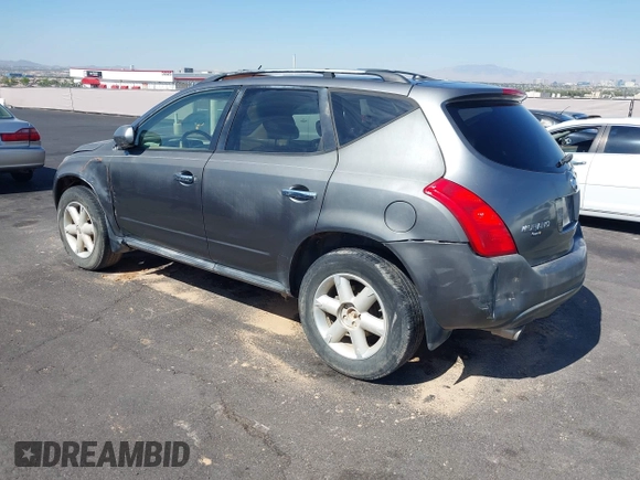 2005 Nissan Murano SL z VIN JN8AZ08W15W426016, wystawiony jako IAAI lot #42427620 z przebiegiem 231 539 mil mil oraz . Historia ofert i sprzedaży dostępna na DreamBid. Obrazek 3.