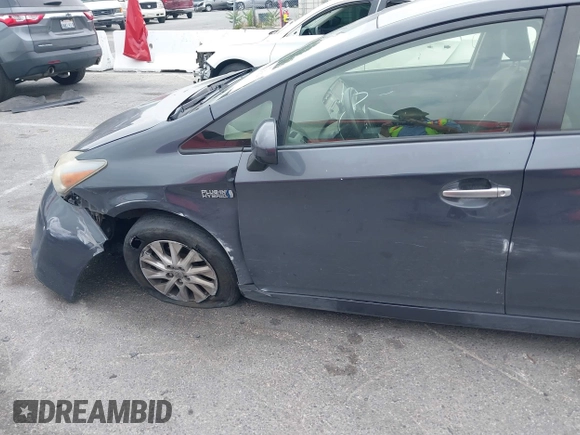2012 Toyota Prius with VIN JTDKN3DP8C3015254, listed as a IAAI auction lot 42359236 with 170,083 mi miles and . Bid and sale history available at DreamBid. Image 6.