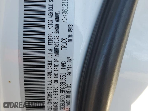2015 Ram 2500 SLT with VIN 3C6UR5DL9FG691551, listed as a Copart auction lot 46902645 with 203,783 mi miles and Salvage Title. Bid and sale history available at carsss.com. Image 14.